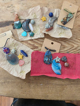 Load image into Gallery viewer, Pocket Crystal Mystery Handmade Paper Art Gift Box