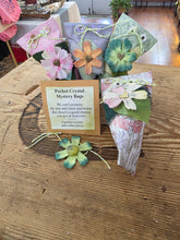 Load image into Gallery viewer, Pocket Crystal Mystery Handmade Paper Art Gift Box