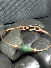 Load image into Gallery viewer, Reclaimed Copper Cable Bracelet with Accent Bead