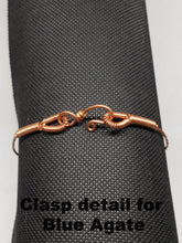 Load image into Gallery viewer, Reclaimed Copper Cable Bracelet with Accent Bead