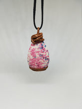 Load image into Gallery viewer, Reclaimed Copper Pendant with  Mystery Stone