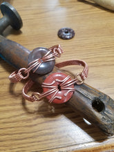 Load image into Gallery viewer, Gem Donut focal w/ woven-band bracelet