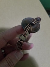 Load image into Gallery viewer, Gem Donut focal w/ woven-band bracelet