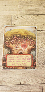 Valentine's Day Card Digital Art Handmade Papers