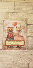 Load image into Gallery viewer, Valentine&#39;s Day Card Digital Art Handmade Papers