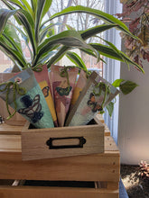 Load image into Gallery viewer, Pocket Crystal Mystery Handmade Paper Art Gift Box