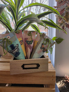 Pocket Crystal Mystery Handmade Paper Art Gift Box