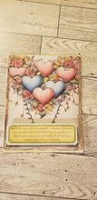 Load image into Gallery viewer, Valentine&#39;s Day Card Digital Art Handmade Papers