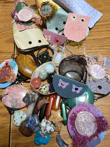 Pocket Crystal Mystery Handmade Paper Art Gift Box