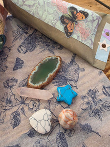 Pocket Crystal Mystery Handmade Paper Art Gift Box
