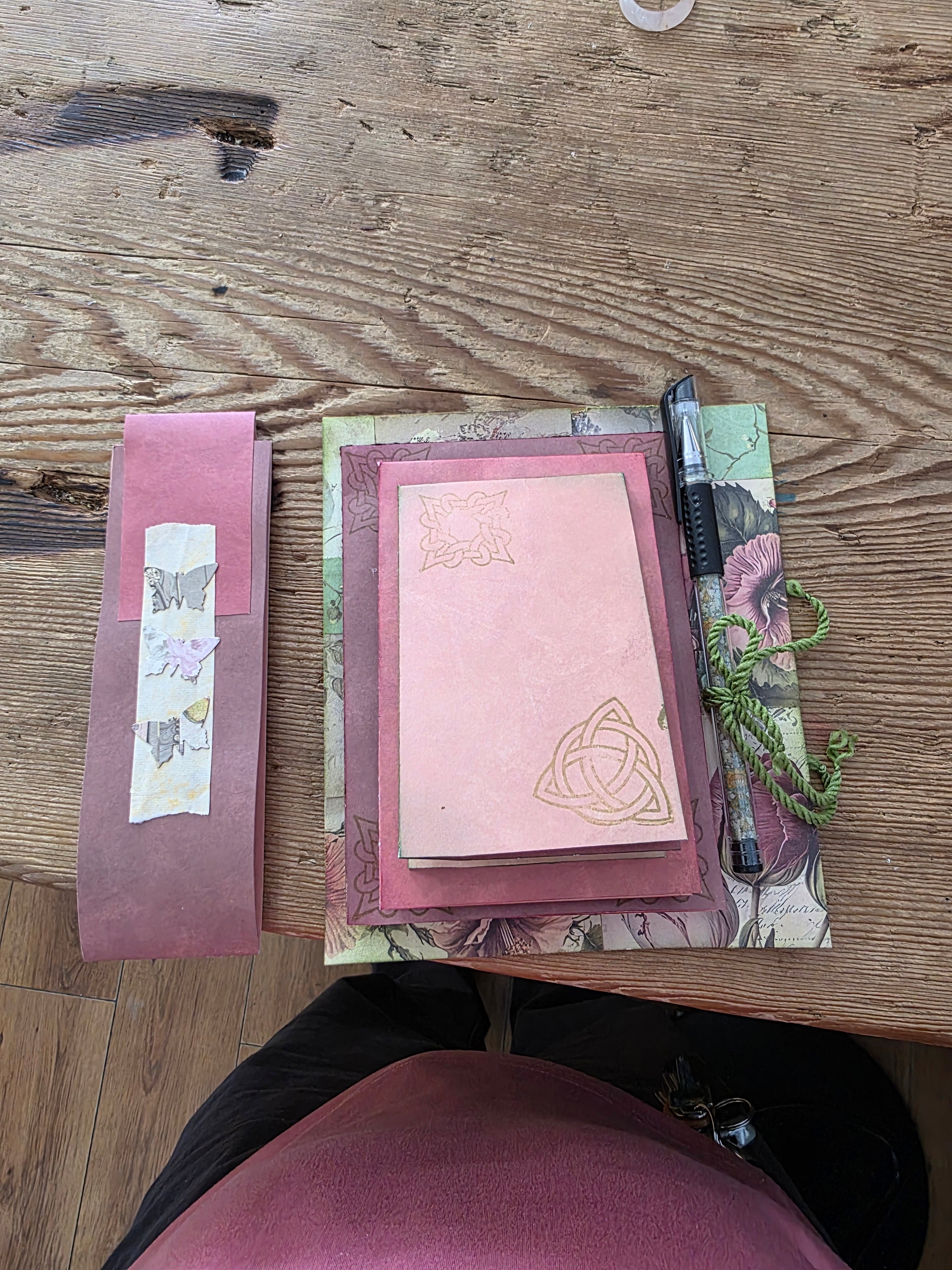 Butterfly Flip Journal, Travel Journal, Gift Journal, Memory Journal