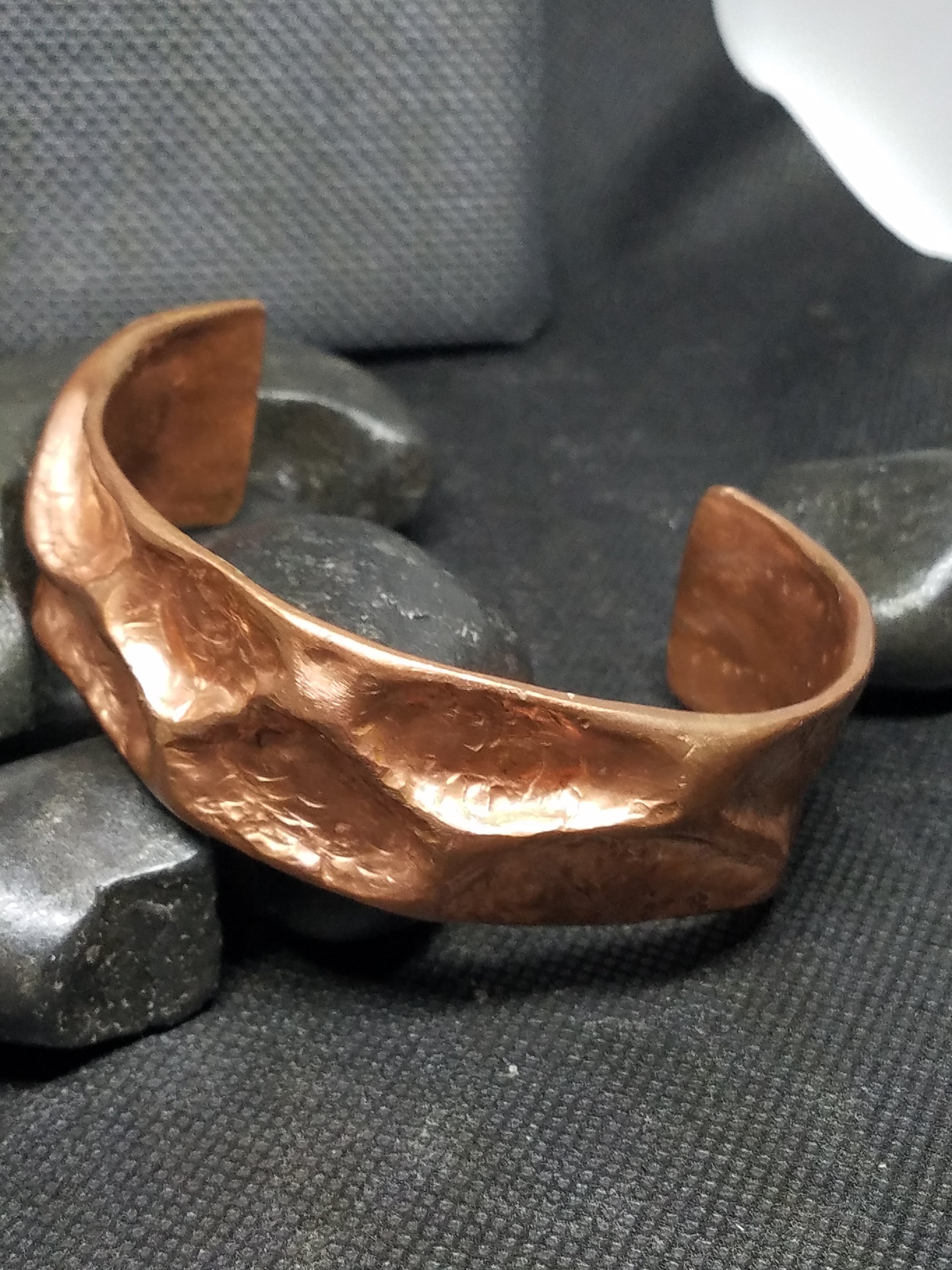 Hammered Copper Cuff